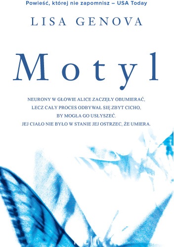 Okładka książki "Motyl" Lisa Genova 